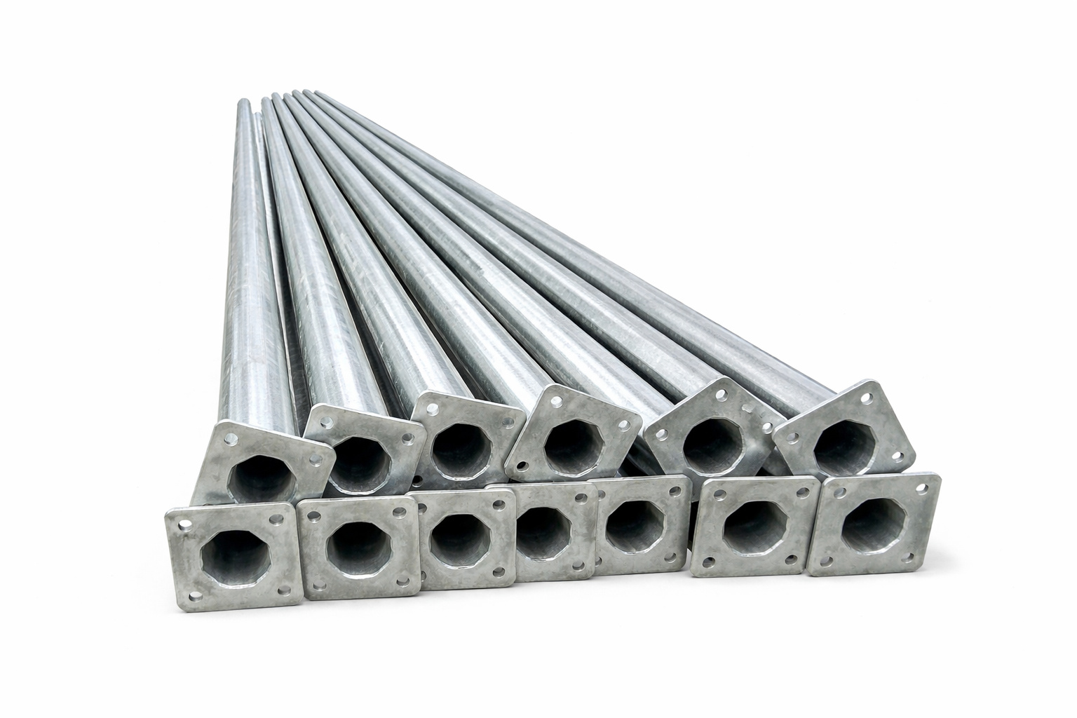 GI Tubular Section Pole